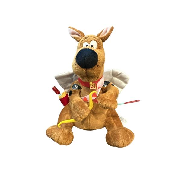 Scooby Doo Animated Cupid Sings Why do Fools Fall In Love Valentine Plush Anniv. - Picture 1 of 7